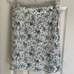 Nordstrom Floral Boho Cottagecore Mini Pencil Skirt